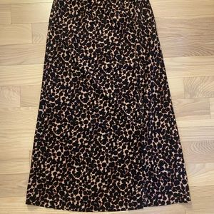 Sanctuary midi so sweet leopard skirt
